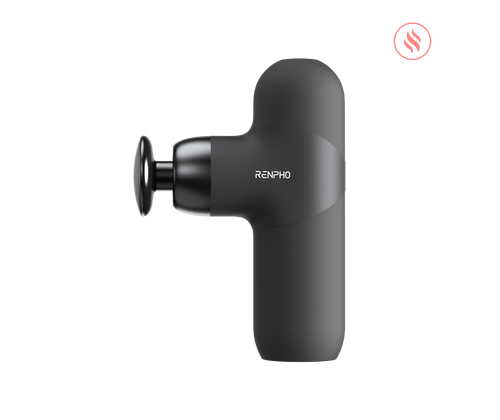RENPHO Mini Thermal Massage Gun with heat-conductive steel head